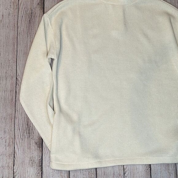 Madewell Mockneck Button-Back Top - Picture 4 of 8